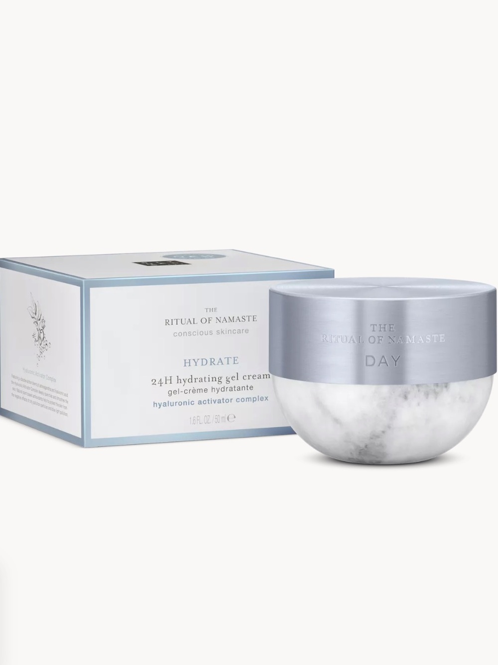 The Ritual of Namaste Hydrate 24H Hydrating Gel Cream - Light Blue
